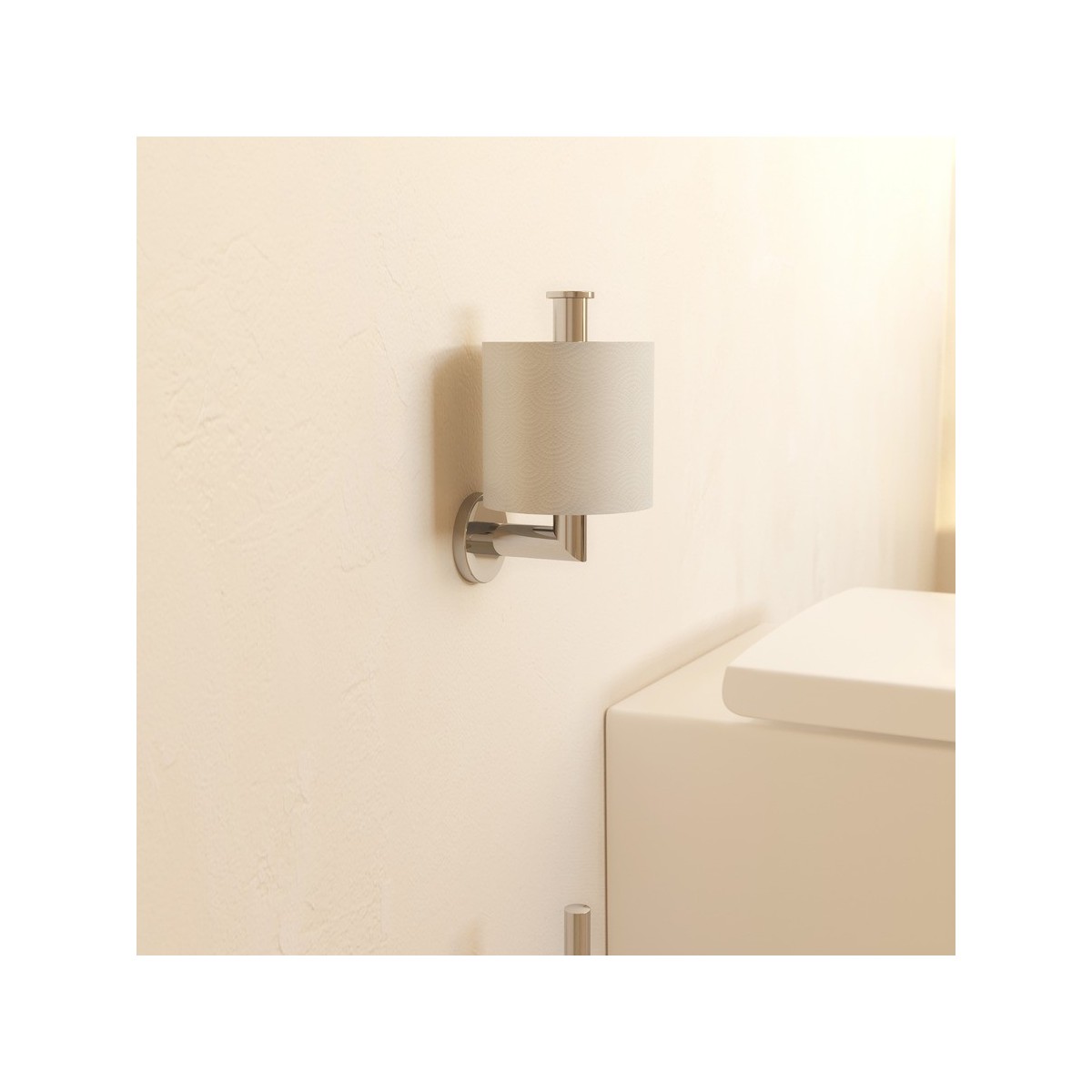 Niara porte-papier toilette vertical titane noir mat 58x95x176 mm - LAUFEN H3840621630021 