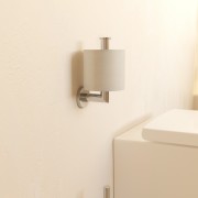 Niara porte-papier toilette vertical titane noir mat 58x95x176 mm - LAUFEN H3840621630021 