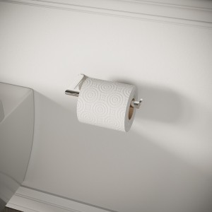 Hali porte-papier rouleau sans couvercle chromé chromé 160x73x53 mm - LAUFEN H3841720040001 