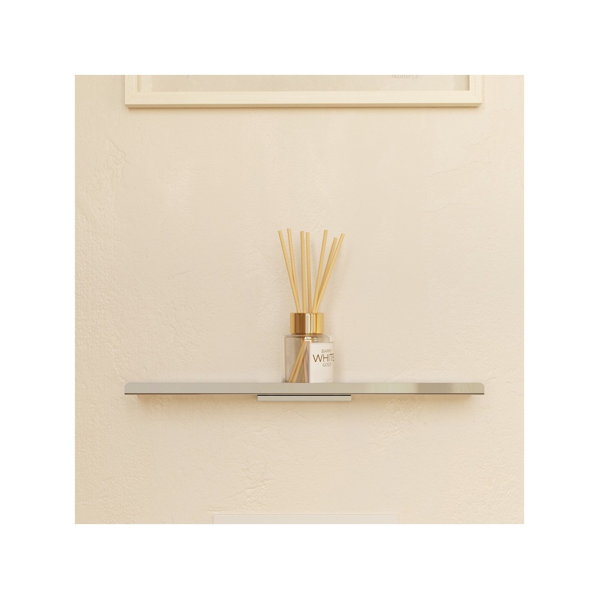 Niara tablette mural 40 cm chromé 400x109x20 mm - LAUFEN H3850620040001 