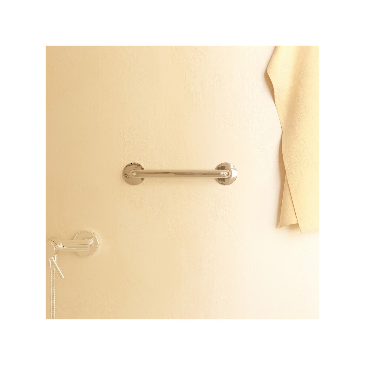 Niara barre d'appui 30 cm pvd couleur inox 300x68x60 mm - LAUFEN H3890601610001 