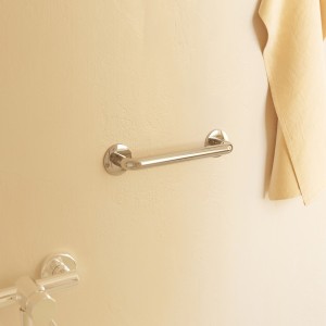 Niara barre d'appui 30 cm rose gold brossé 300x68x60 mm - LAUFEN H3890601620001 