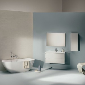 Lani meuble sous lavabo, 2 tiroirs, pour lavabo h810089 - LAUFEN H4035621122601 