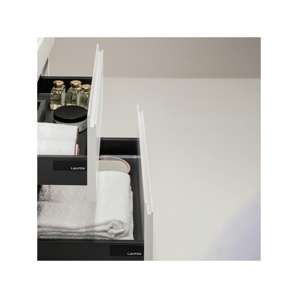 Lani meuble sous lavabo, 4 tiroirs, pour lavabo h814081 - LAUFEN H4035741122601 