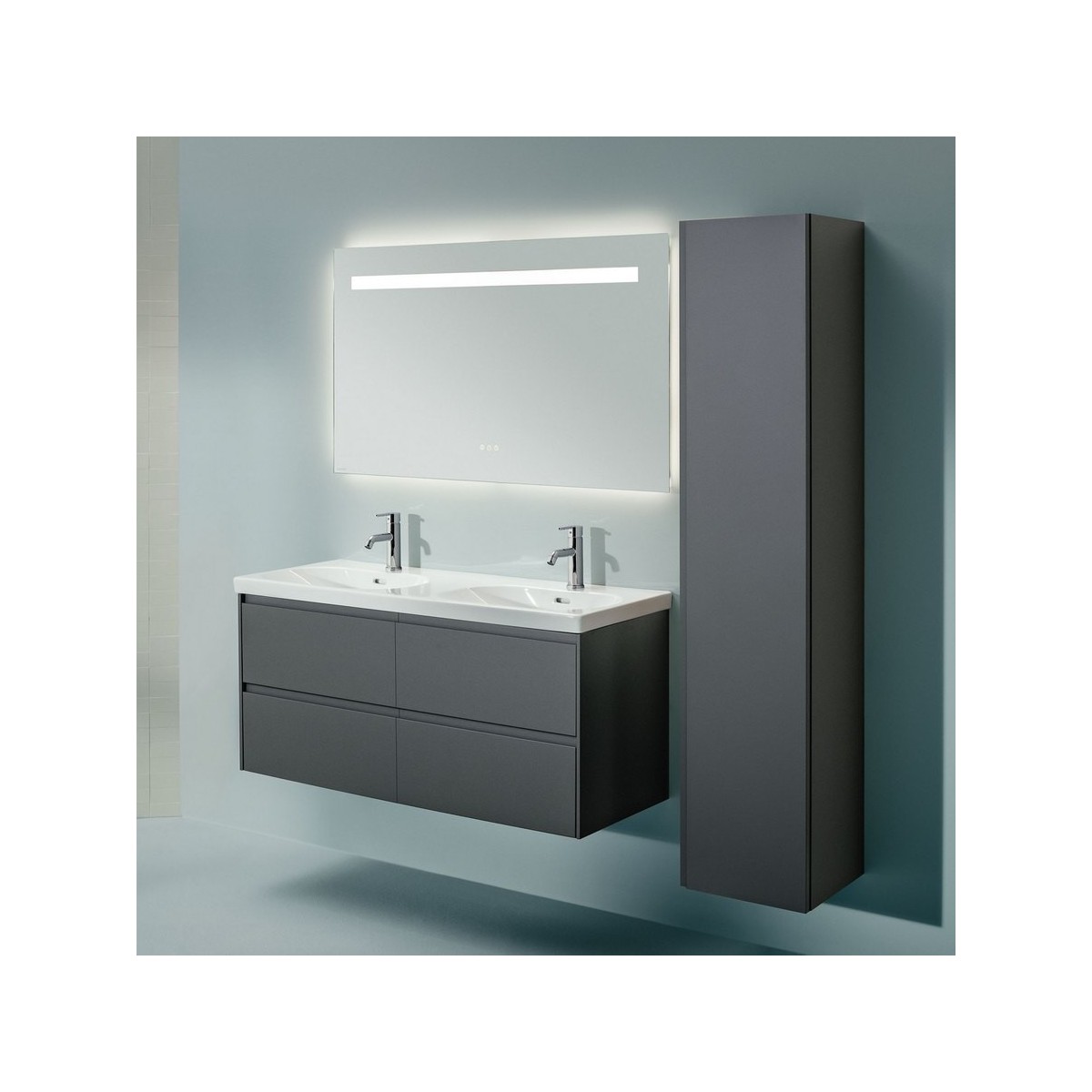 Lani meuble sous lavabo, 4 tiroirs, pour lavabo h814081 - LAUFEN H4035741122661 