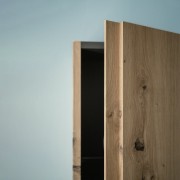 Lani armoire haute 1 porte charnières à gauche 355x335x1650mm chêne sauvage - LAUFEN H4037211122671 