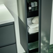 Lani armoire haute 1 porte charnières à droite 355x335x1650mm specialcolour - LAUFEN H4037221129901 