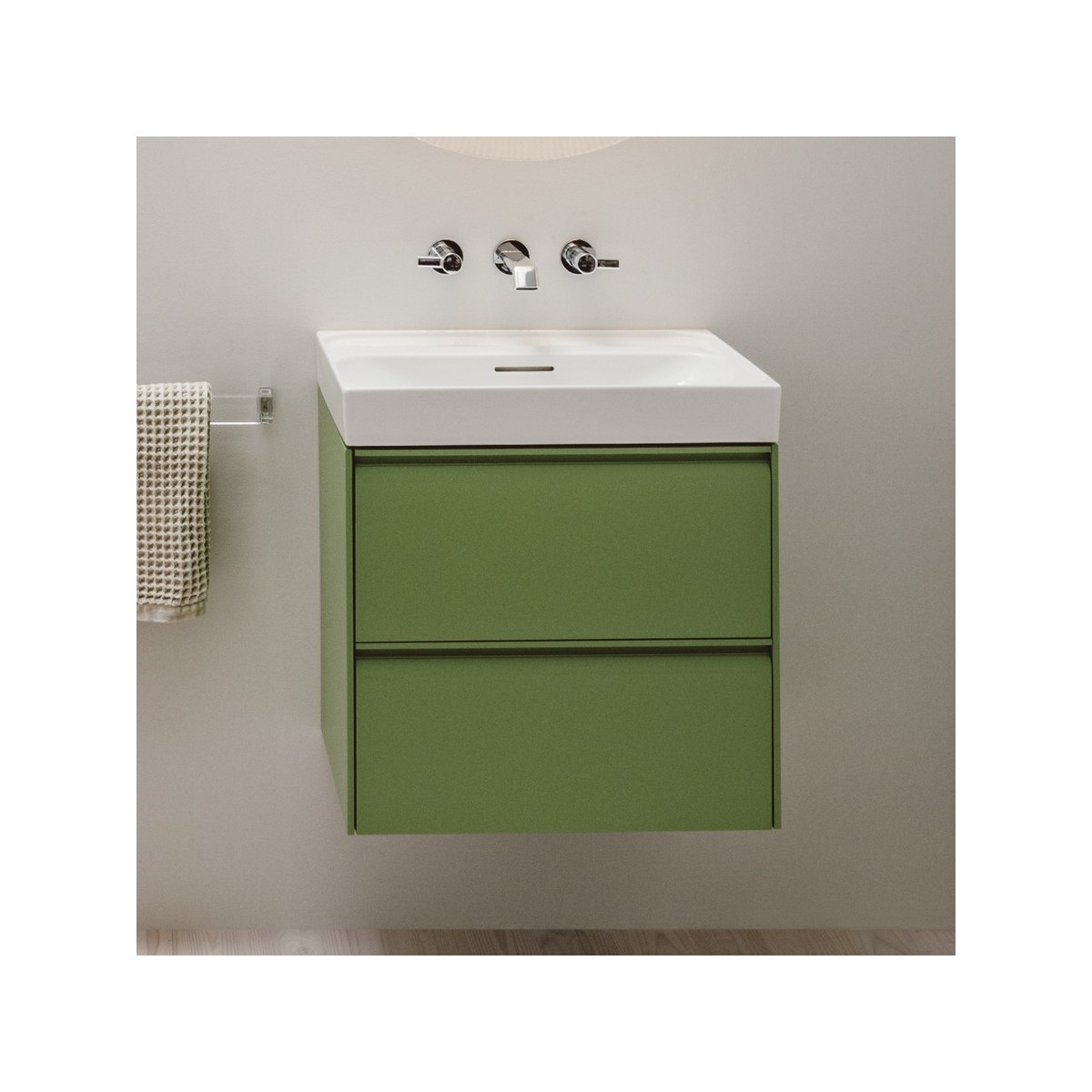 Meda meuble sous lavabo 600 2t pour lavabo 810113 cappuccino 585x450x515 mm - LAUFEN H4215720114651 