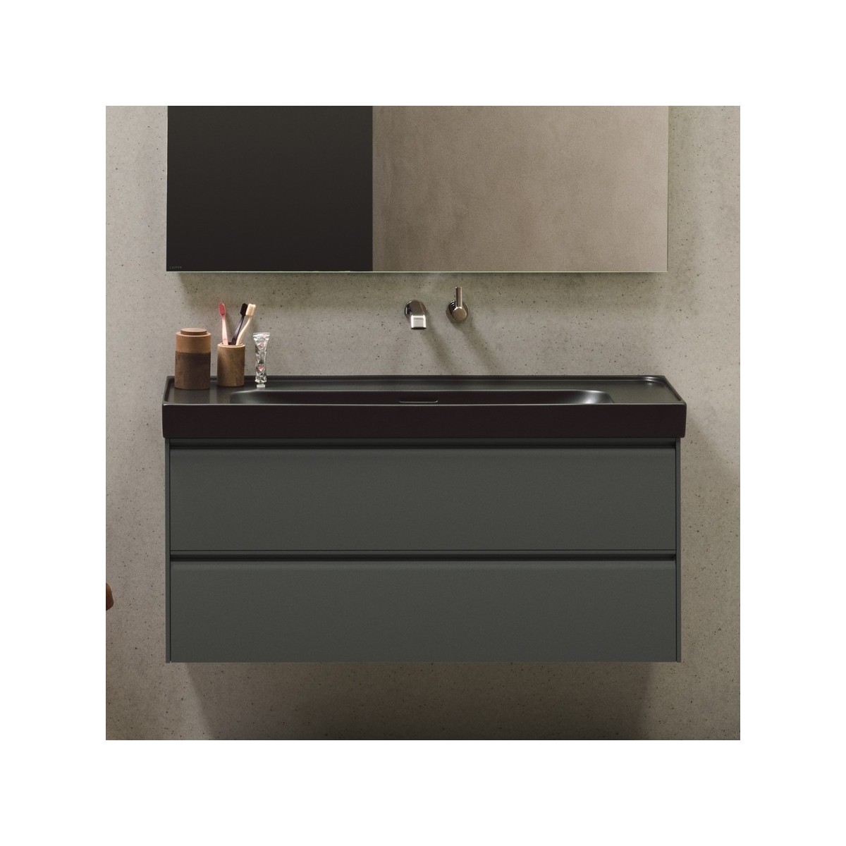 Meda meuble sous lavabo 1200 2t pour lavabo 814111 blanc mat 1180x450x515 mm - LAUFEN H4216320112601 