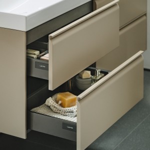 Meda meuble sous lavabo 1300 2t pour lavabo 814112 chêne sauvage 1285x450x515 mm - LAUFEN H4216440112671 