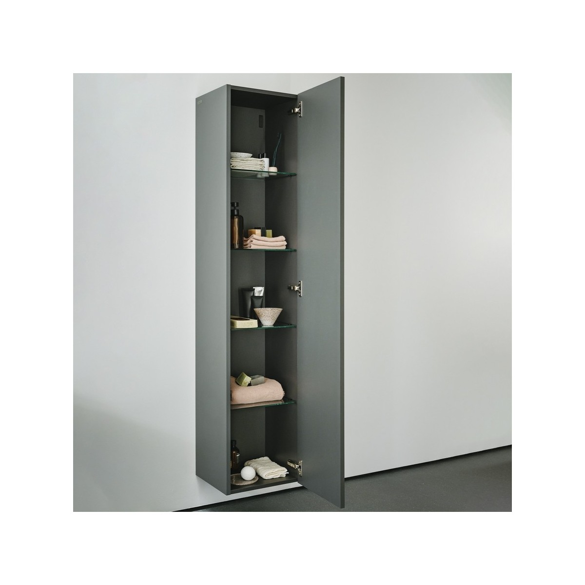 Meda armoire haute 1650 1p charnières à droite special colour 355x335x1650 mm - LAUFEN H4216520119901 