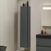 Meda armoire haute 1650 1 porte charnières à droite multicolour 355x335x1650 mm - LAUFEN H4216520119991 