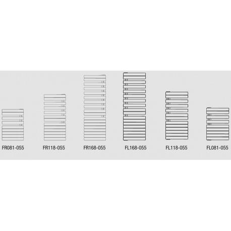 Sèche-serviette ACOVA - FASSANE SPA Asymétrique à gauche eau chaude 594W FL118-055