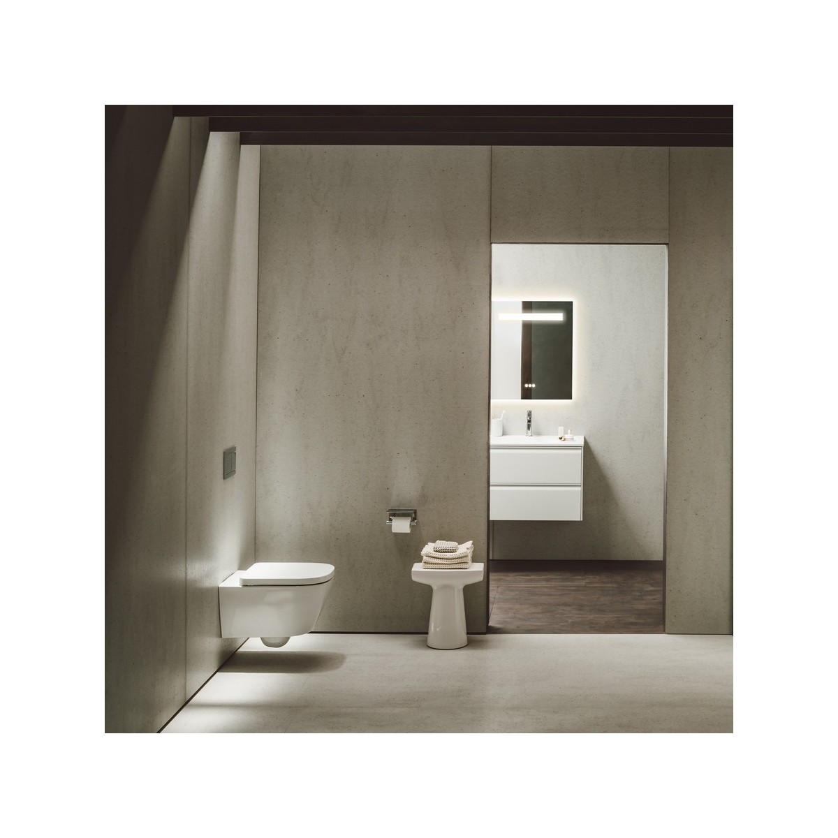 Meda cuvette susp silent flush ss bride blc lcc 540x360x355 - LAUFEN H8201104000001 