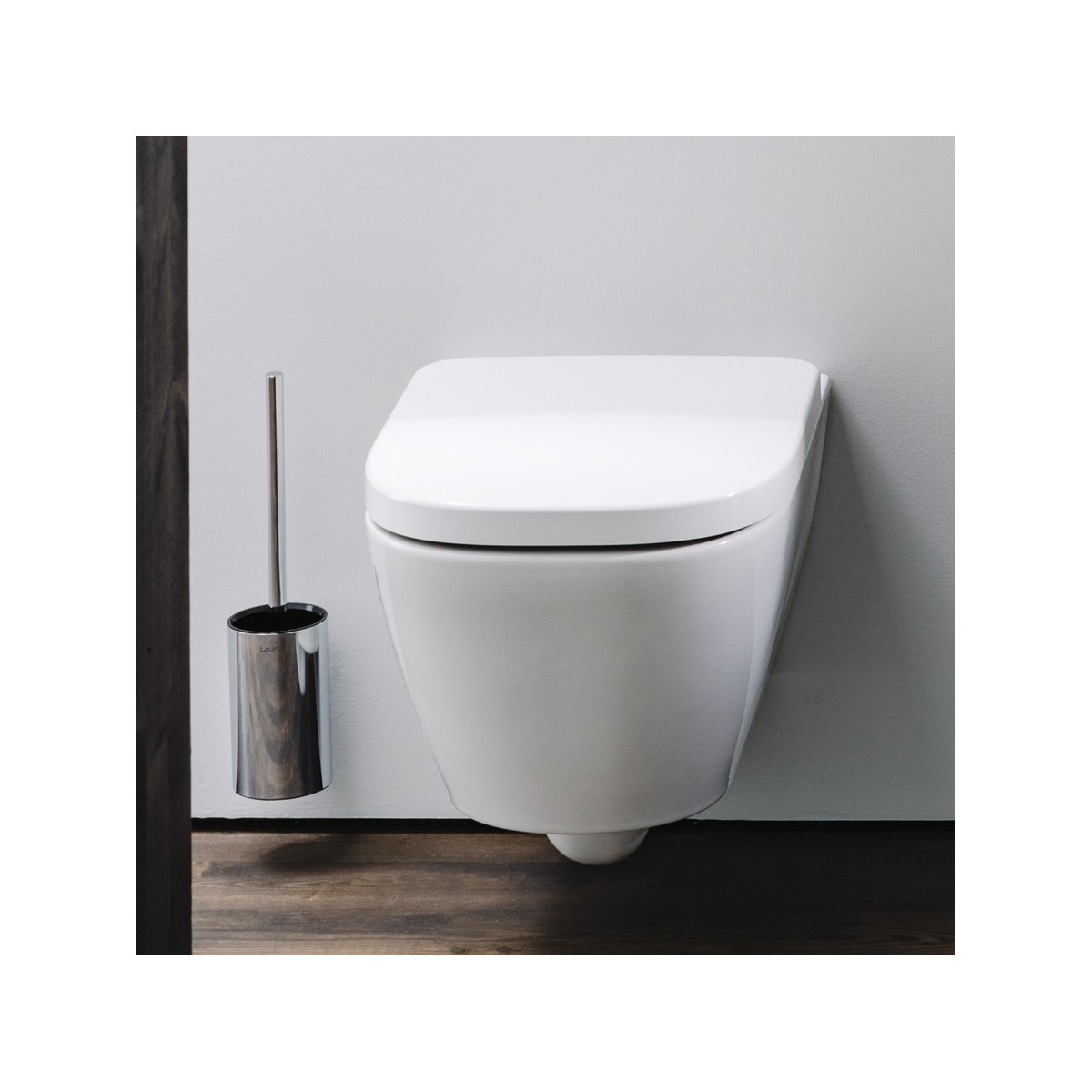 Meda cuvette susp compacte silent flush ss bride noir mat 490x360x355 - LAUFEN H8201137160001 