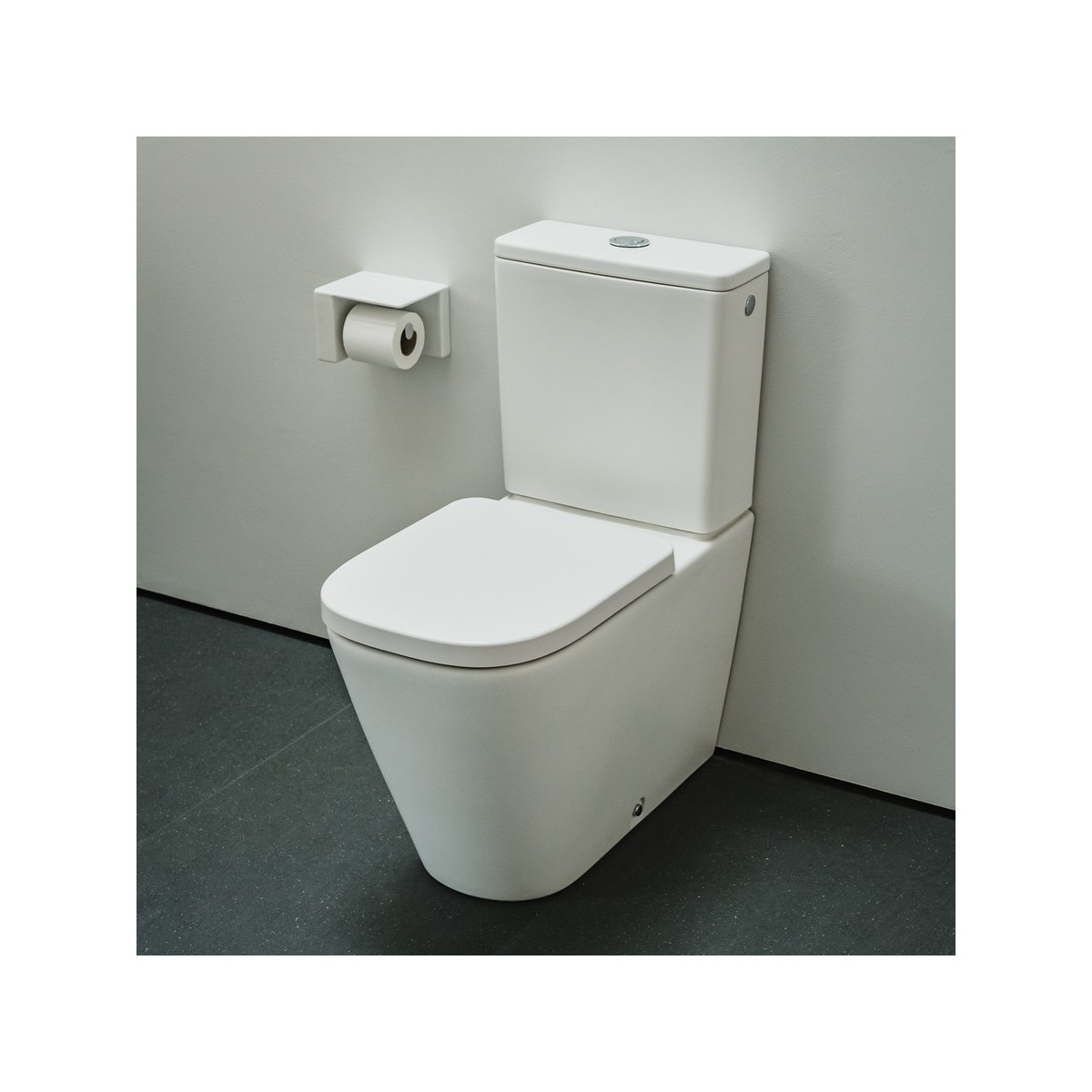 Meda cuvette au sol silent flush ss bride sh sv graphite mat 680x360x430 - LAUFEN H8241117580001 