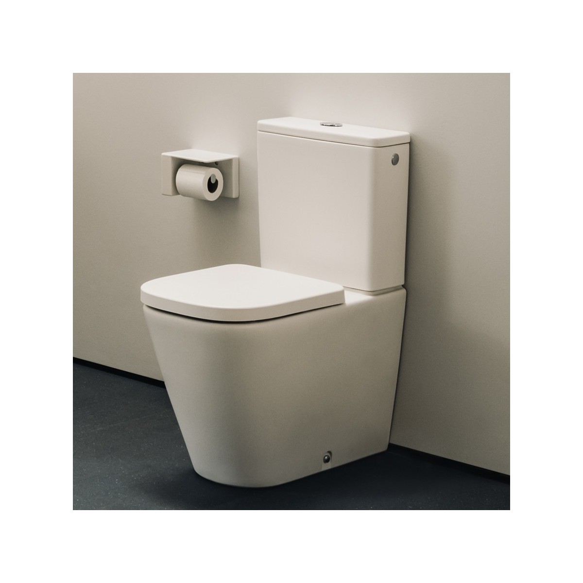 Lua réservoir raccord d’eau latéral (gauche ou droite) noir mat - LAUFEN H8270827169721 