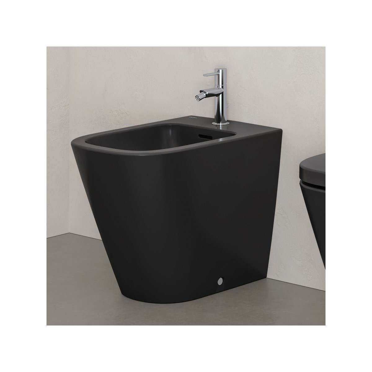 Meda bidet au sol blanc mat 540x360x430 mm - LAUFEN H8321117573021 