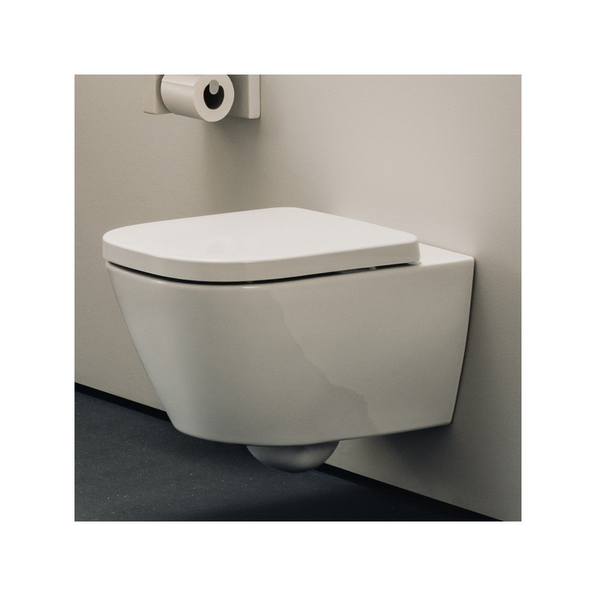 Meda pack wc susp ss bride silent flush ab frein de ch noir mat 540x360x355 - LAUFEN H8661107160001 