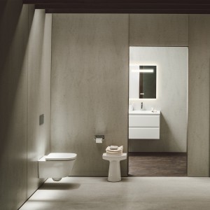 Meda pack wc susp ss bride silent flush ab frein de ch blc mat 540x360x355 - LAUFEN H8661107570001 