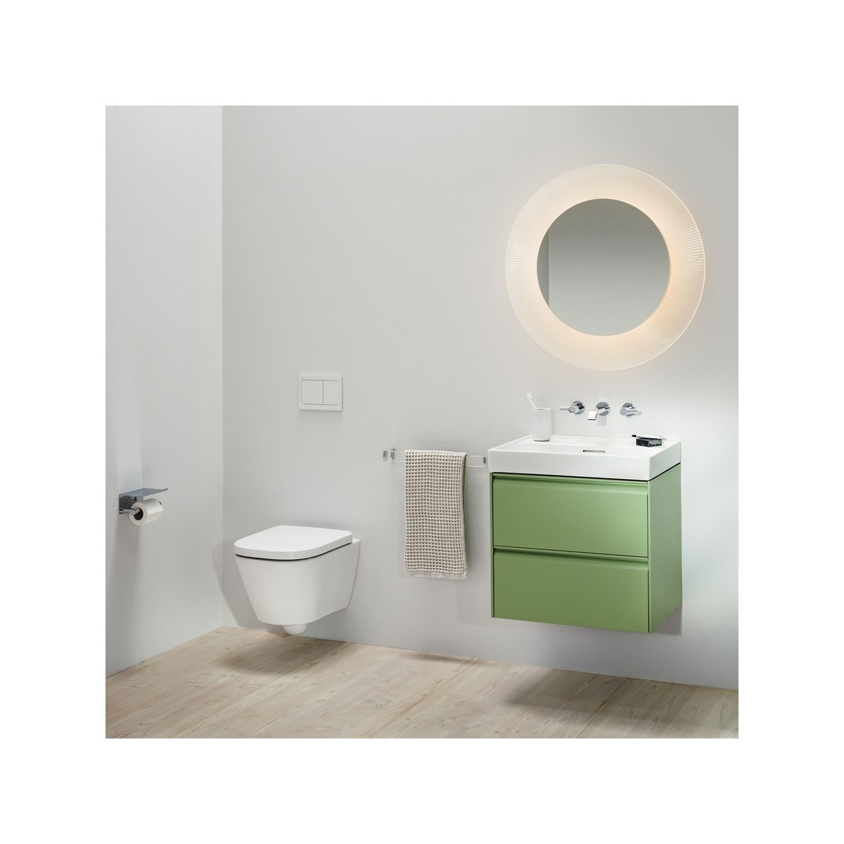 Meda abattant wc déclipsable frein de ch charn acier inoxyd blc mat 445x365x50 - LAUFEN H8911137570001 