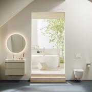 Meda abattant wc déclipsable frein de ch charn acier inoxyd blc mat 445x365x50 - LAUFEN H8911137570001 