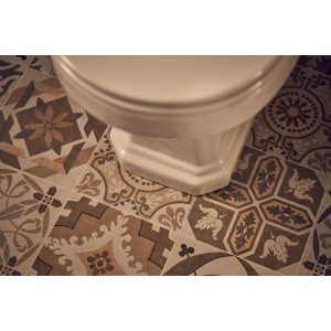 Cuvette de WC Rimless au sol à évacuation indépendante Rimless 370X560mm CARMEN - ROCA A3440A9000 