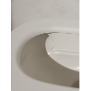 Meridian cuvette suspendue rimless vortex fixations cachées blc mat 540x360 - ROCA A346747620 