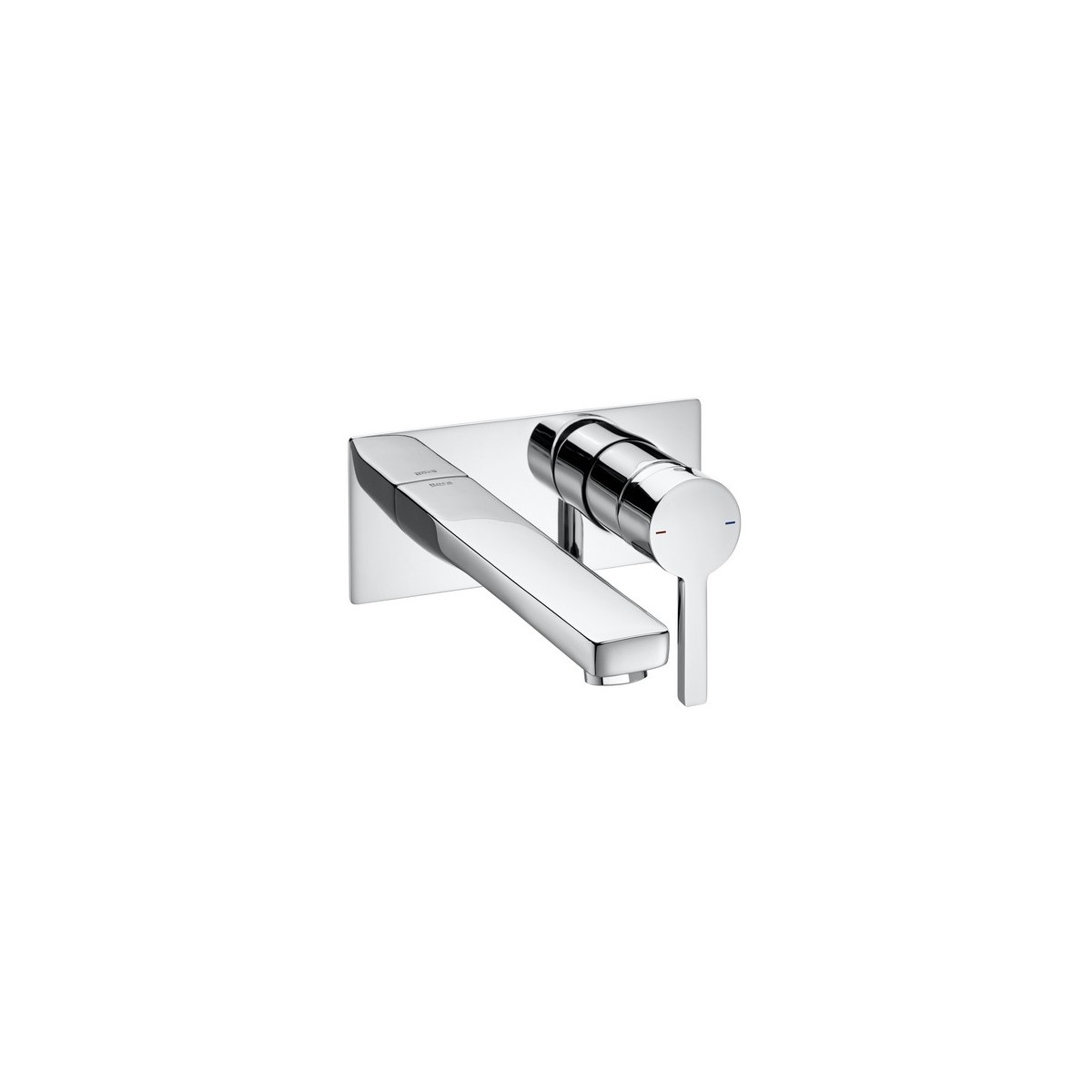 Naia Bec Mural Carre Pour Baignoire Chrome - ROCA A525308900 
