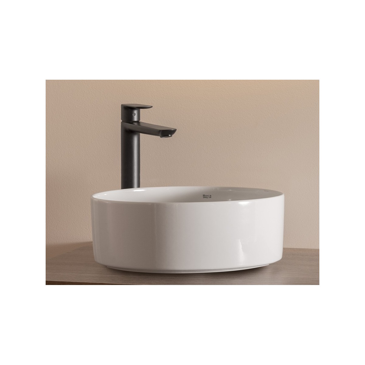 Mitigeur lavabo haut Noir Mat Cala - ROCA A5A346ENB0 