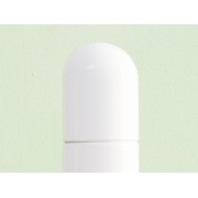 Nu mitigeur lavabo "xl" corps lisse avec flexibles poignée dôme blanc brillant - ROCA A5A3X3FP30 