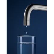 Aquafy mitigeur évier à bec tube à double sortie acier inox - ROCA A5A8C3GSM0 