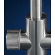 Aquafy mitigeur évier à bec tube à double sortie acier inox - ROCA A5A8D3GSM0 