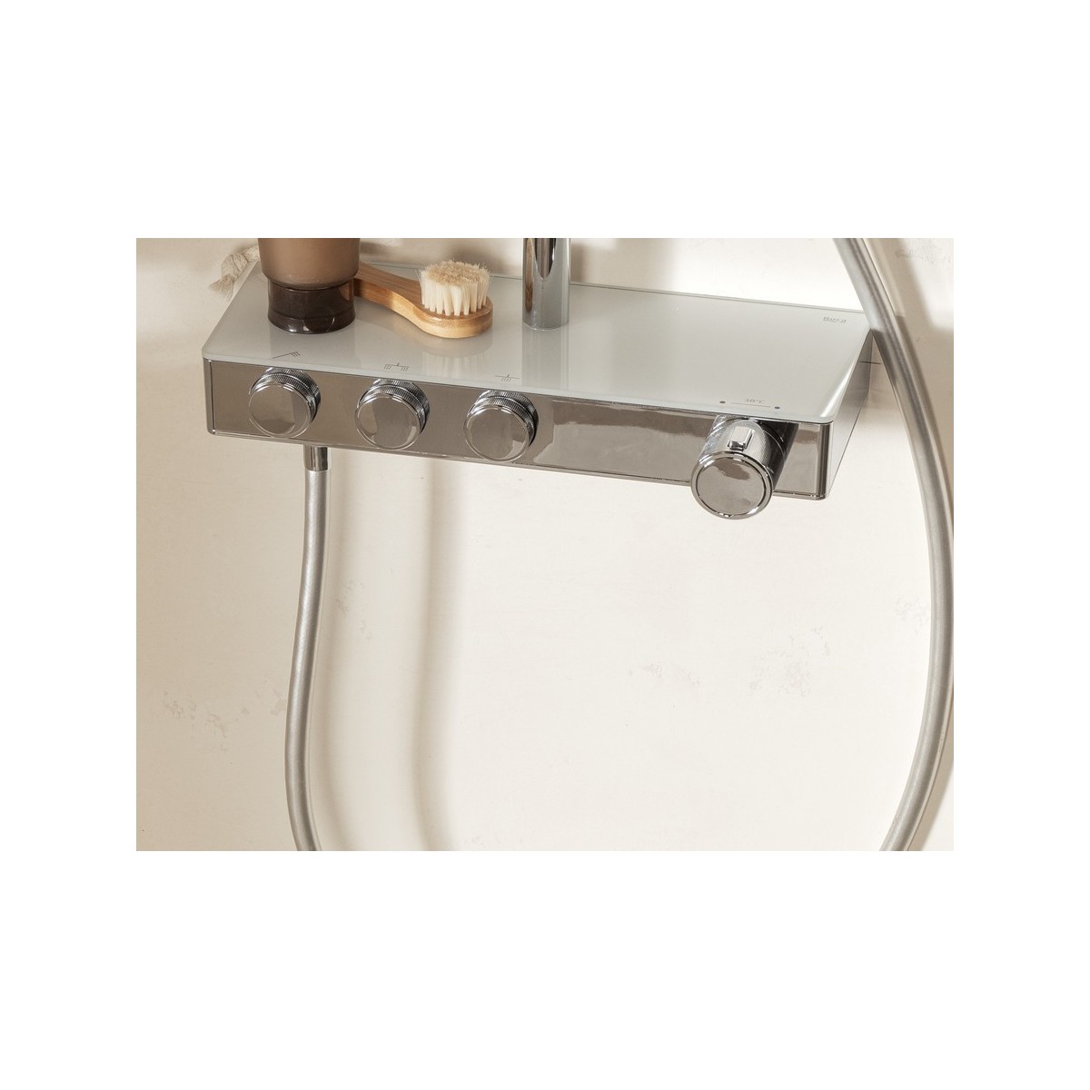 Index-t switch colonne douche 3 voies chromé - ROCA A5A9J09C00 