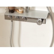 Index-t switch colonne douche 3 voies chromé - ROCA A5A9J09C00 