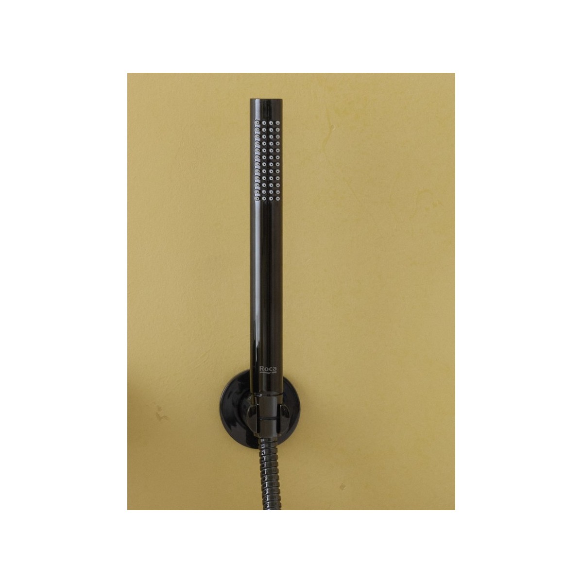 Support De Douchette Rond Titanium Black - ROCA A5B1350CN0 