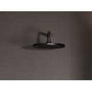 Rainsense pomme de douche ronde avec dessous en silicone noir mat - ROCA A5B1803NB0 