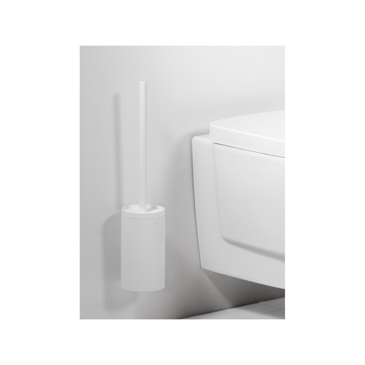 Hotels porte-balayette mural blanc mat - ROCA A817587B00 
