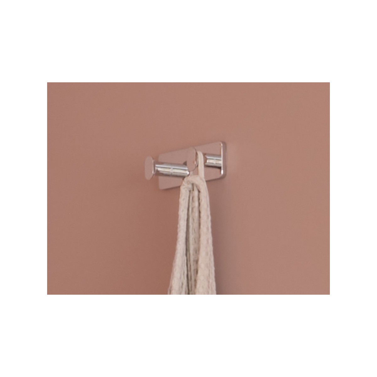 Victoria square double patère chromé - ROCA A817881C00 