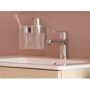 Victoria square distributeur de savon liquide en métal à fixer au mur chromé - ROCA A817892C00 