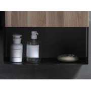 Mini pro unik 1 porte (meuble+lavabo) 450 mm chêne moyen - ROCA A852008549 