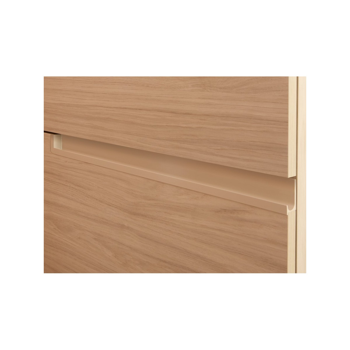 Victoria-n unik (meuble+lavabo) 3 tiroirs droite 600 mm frêne clair - ROCA A852100541 