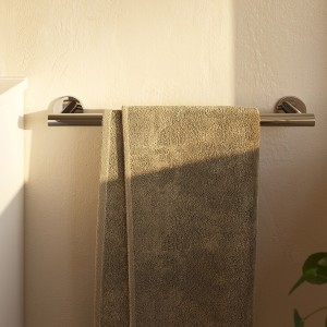 Niara porte-serviettes 45 cm pvd couleur inox 468x86x58 mm - LAUFEN H3810611610001 