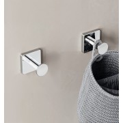 Niara s patère pour serviette pvd couleur inox 58x61x58 mm - LAUFEN H3810731610001 