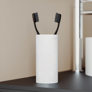 Nixie porte-brosse à dents à poser chromé 62x62x134 mm - LAUFEN H3821500040001 