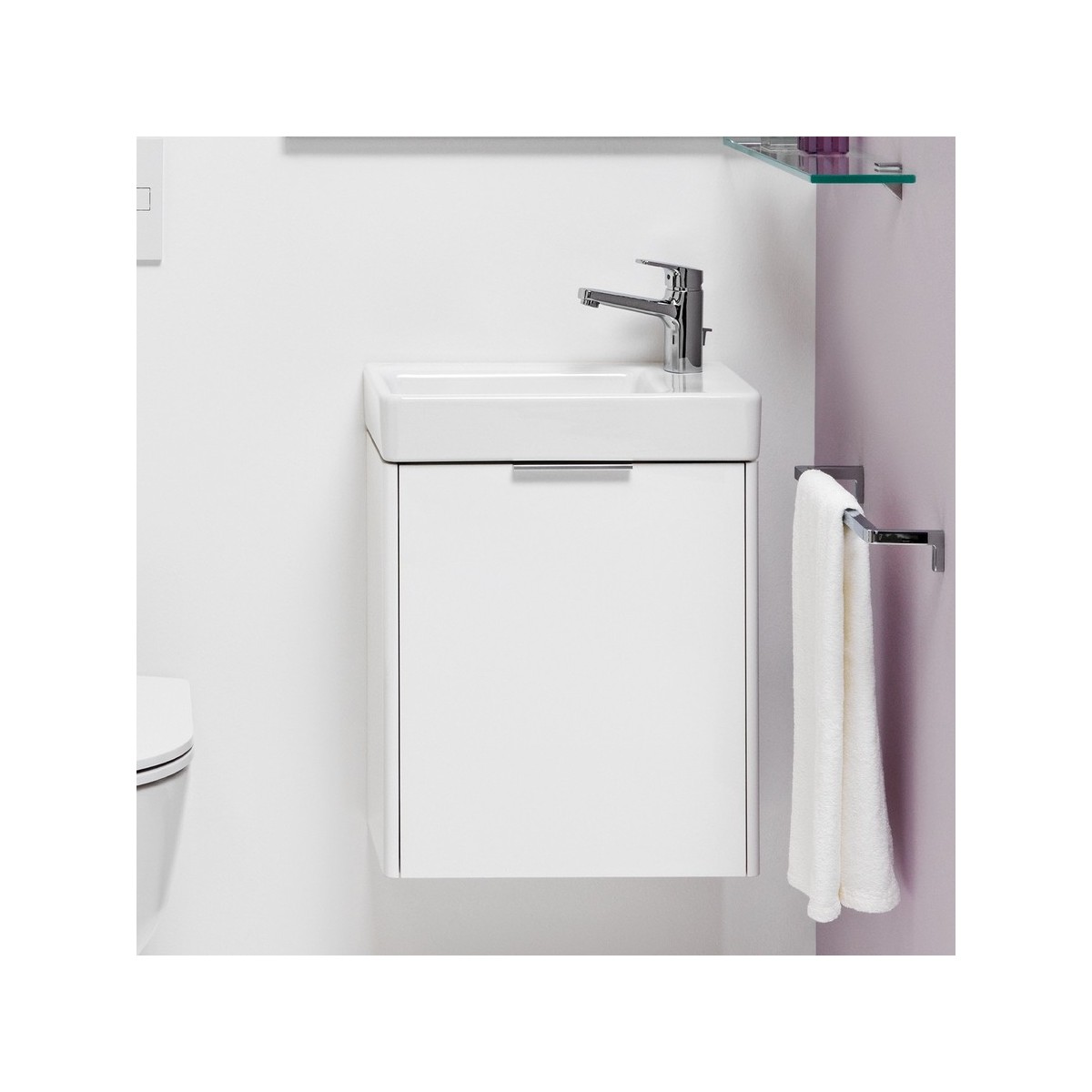 Meuble Sous Lavabo Avec Porte Base 48 Orme Cl - LAUFEN H4021021102621 