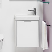 Meuble sous lavabo avec porte base 48 orme fo - LAUFEN H4021021102631 