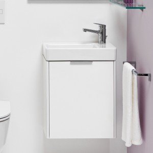Meuble sous lavabo avec porte base 48 orme fo - LAUFEN H4021021102631 