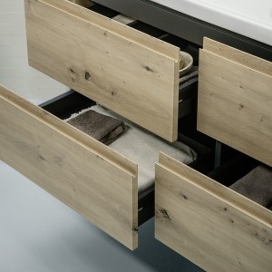 Lani meuble sous lavabo, 4 tiroirs, pour lavabo h814081 - LAUFEN H4035741129991 