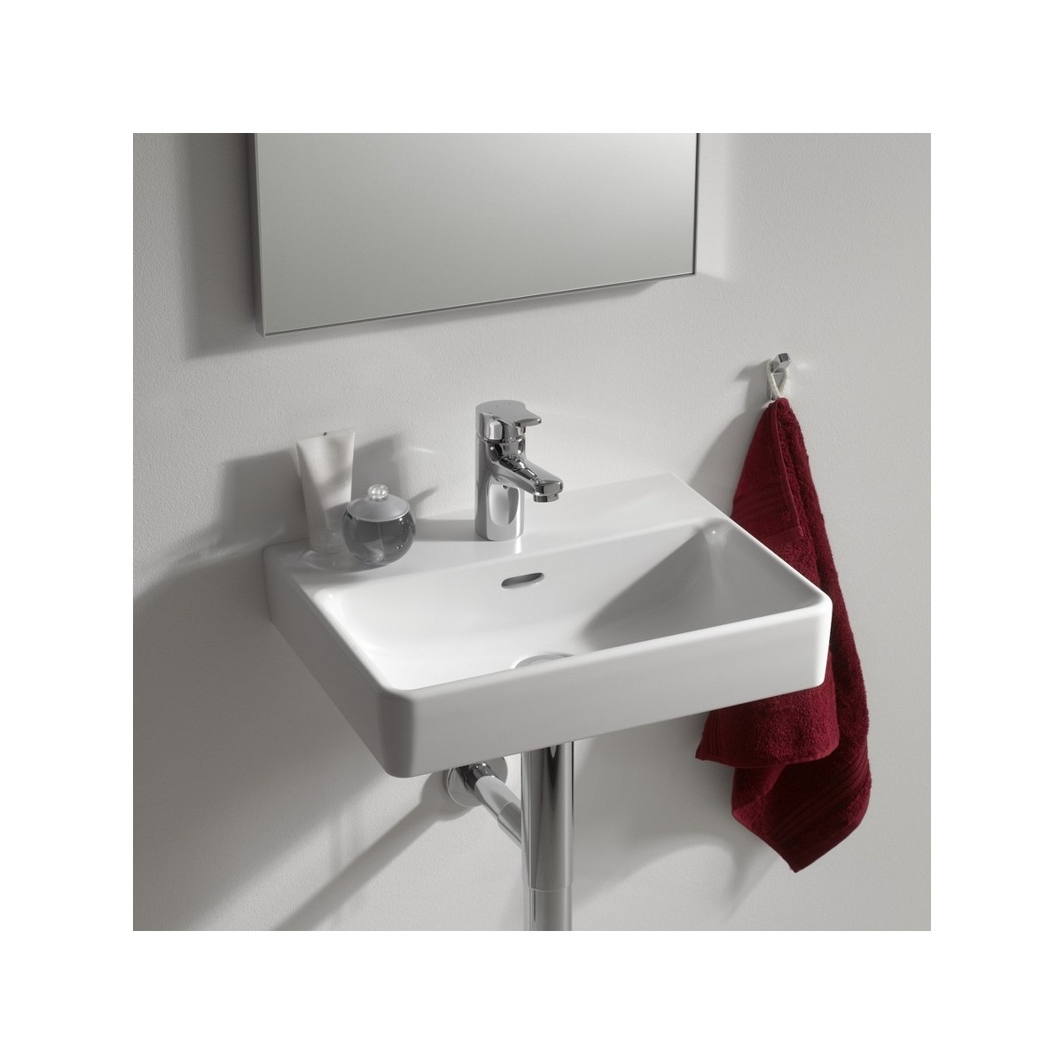 Laufen pro s lave-mains non percé 450x340x85 mm blanc avec clean coat active - LAUFEN H815961A001091 
